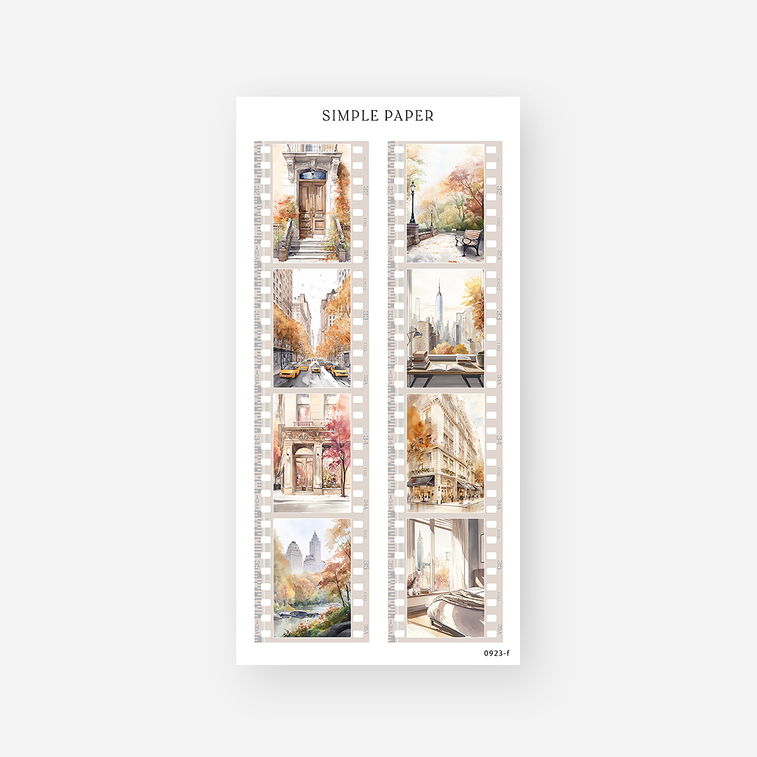 September '23 - Sheet F - Simple Paper