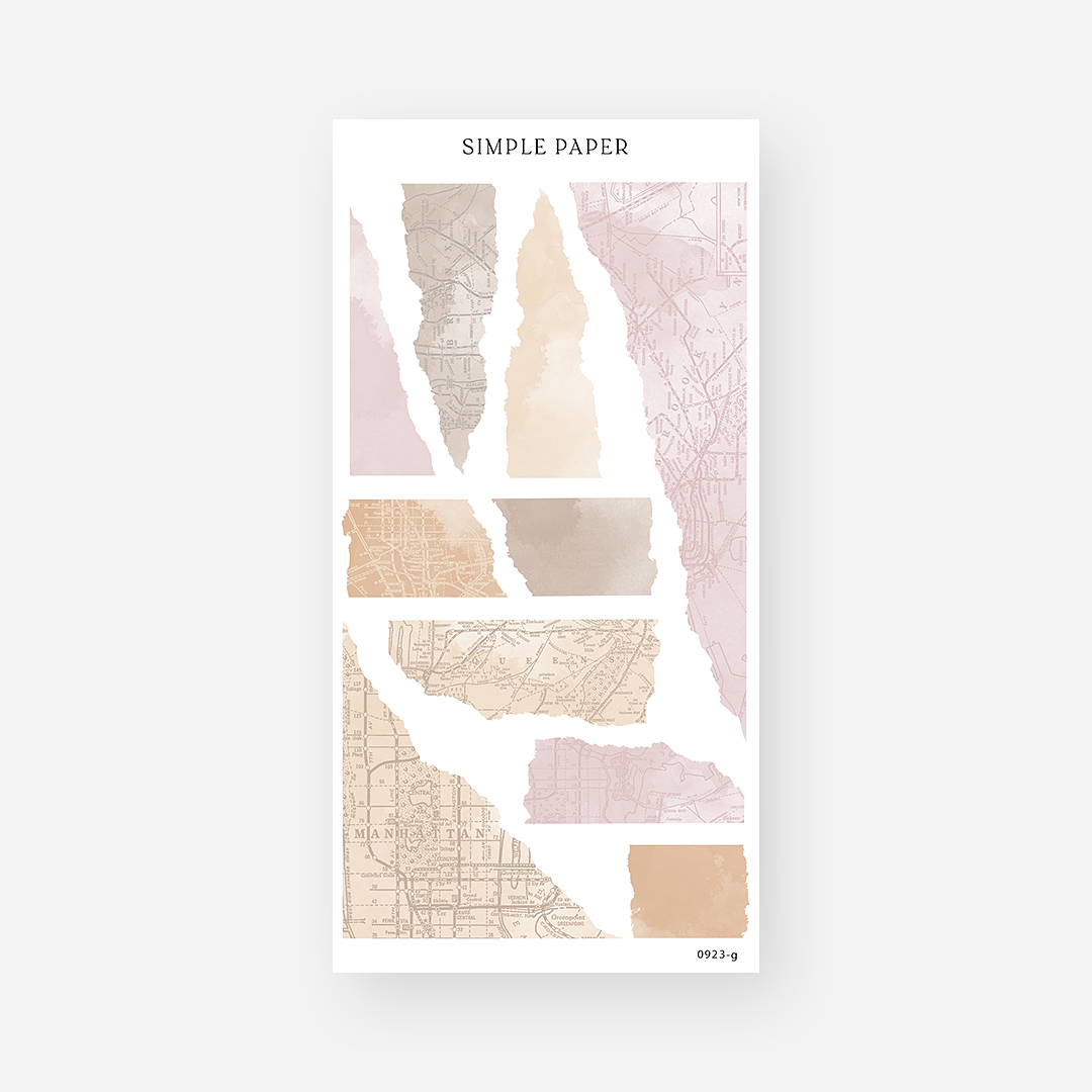 September '23 - Sheet G - Simple Paper