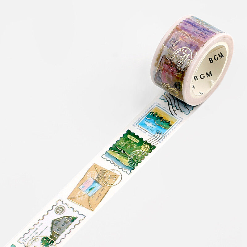 BGM Washi Tape | Post Office Landscape - Simple Paper