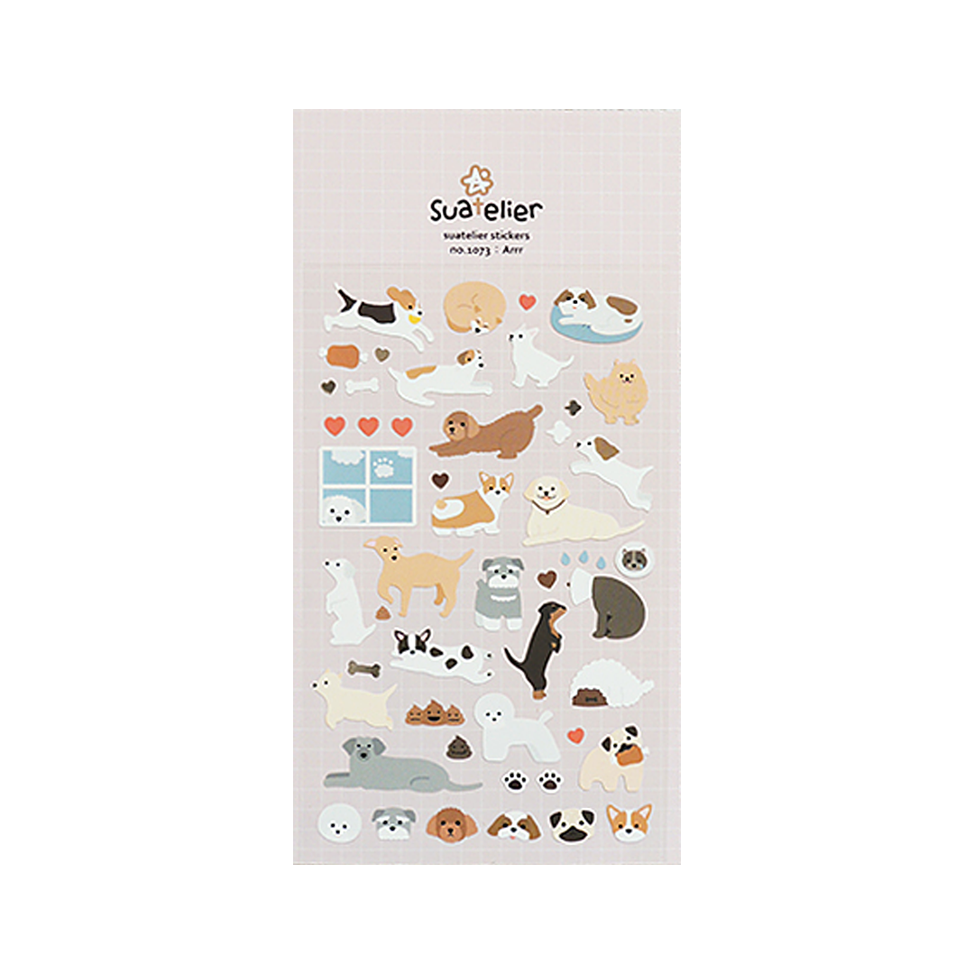 Suatelier Stickers | No. 1073 | Arrr - Simple Paper