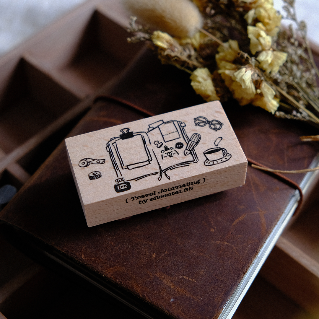 Eileen Tai Rubber Stamps | Travel Series - Simple Paper
