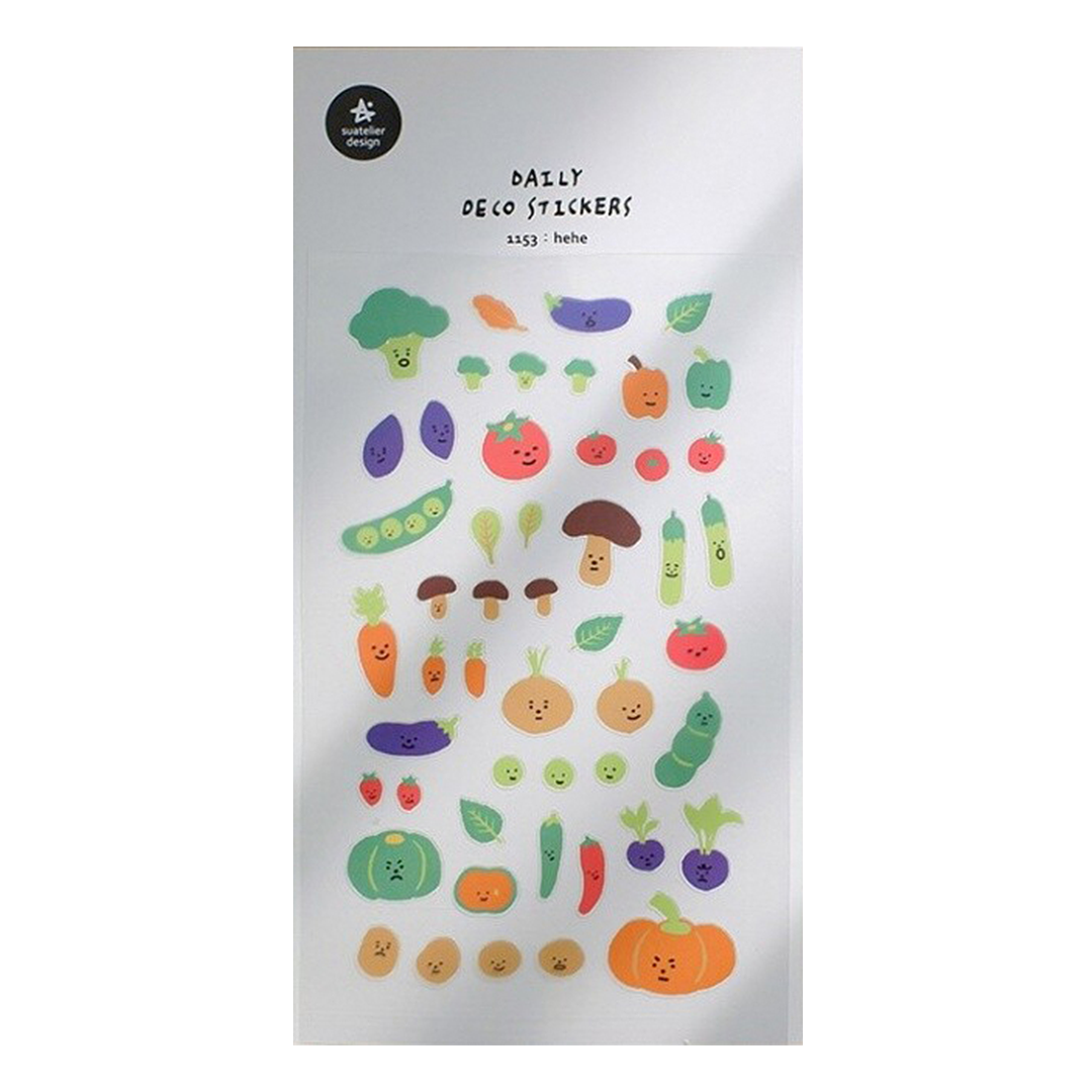 Suatelier Stickers | No. 1153 | Hehe - Simple Paper