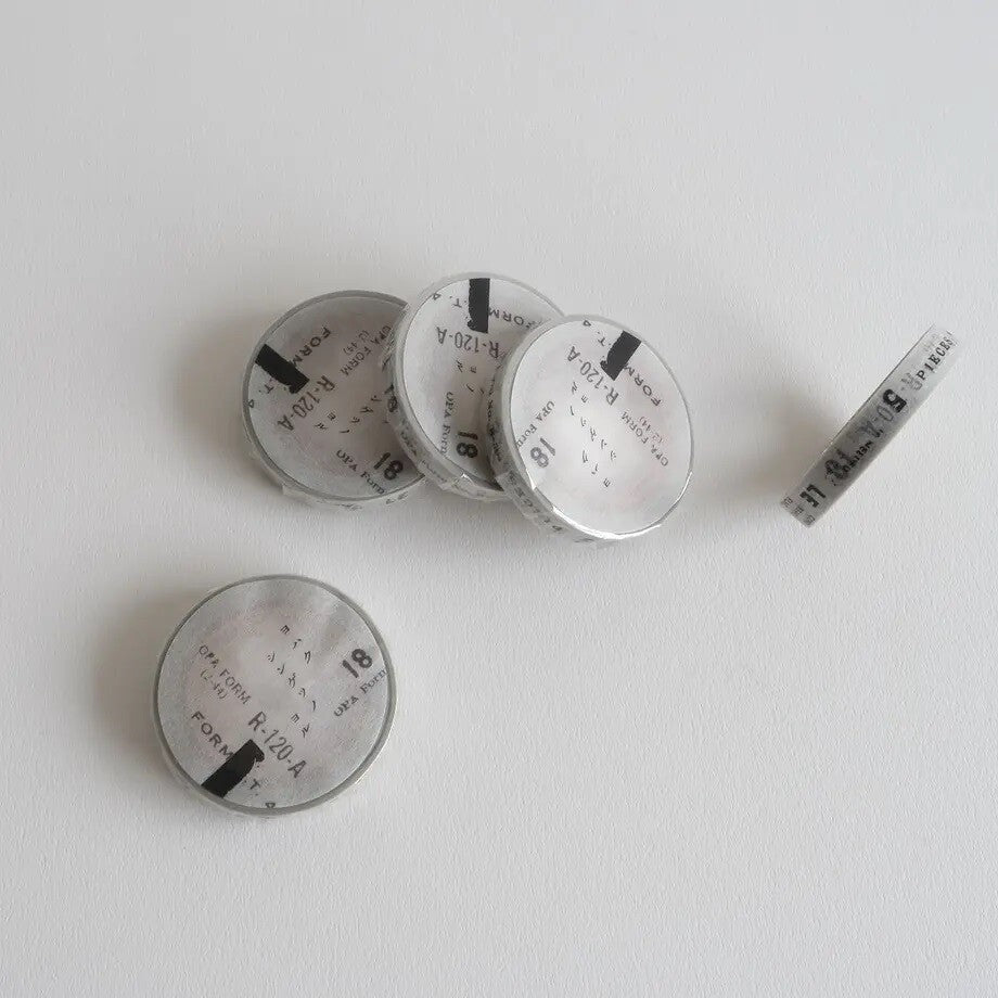 Yohaku Washi Tape | L-003 - Simple Paper