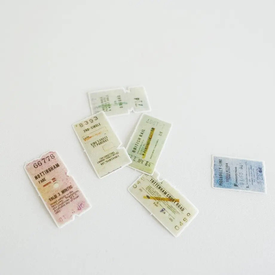 Yohaku Sticker Flakes | F-008 - Simple Paper