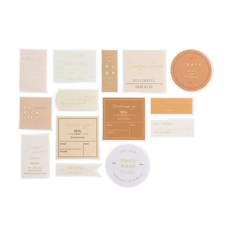 BGM Agenda Sticker Flake Stickers | Parfum | Cotton - Simple Paper