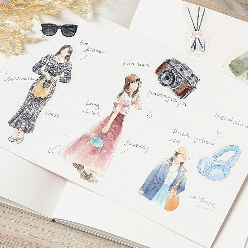 BGM Cherie Flake SEALS | Issue 1 | Omotesando - Simple Paper