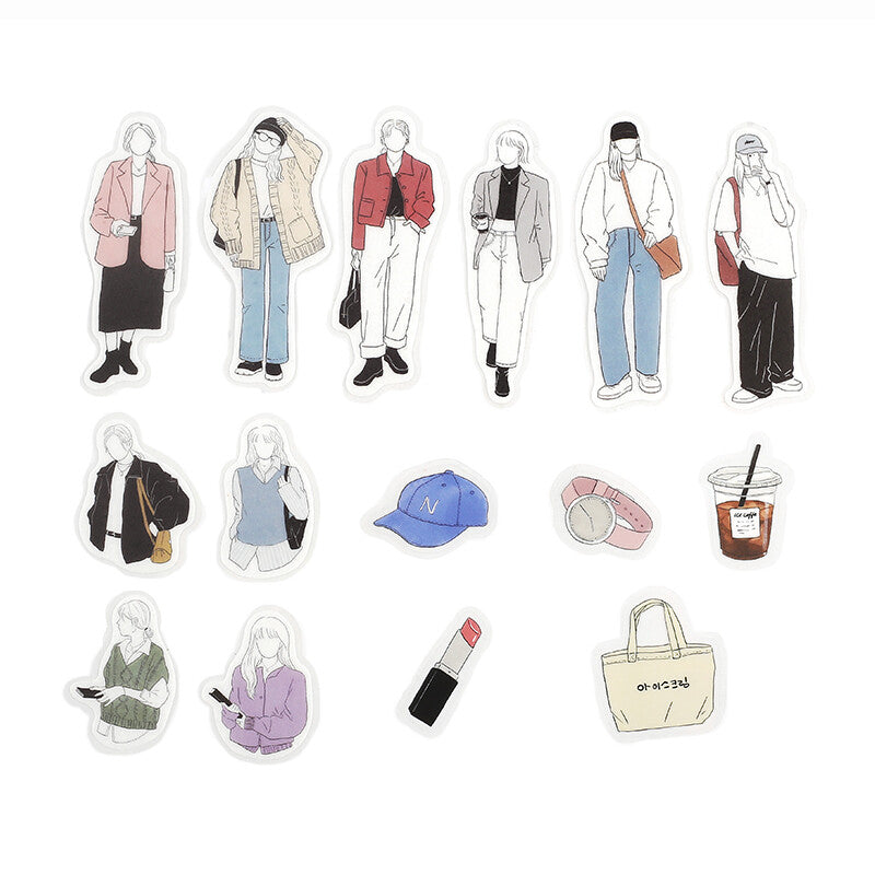 BGM Cherie Flake SEALS | Issue 8 | Seoul - Simple Paper