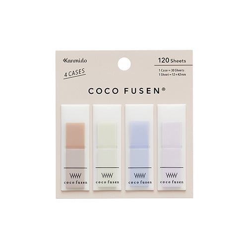 Kanmido Coco Fusen Sticky Notes | Medium | Moonlight - Simple Paper