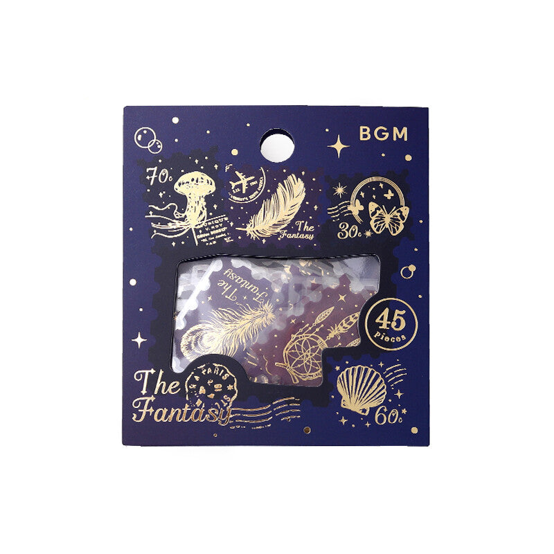 BGM Agenda Sticker Flake Stickers | Post Office | Fantasy - Simple Paper