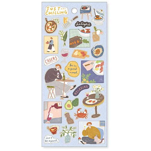 Mindwave | Just Chilling Collection | Dinner - Simple Paper