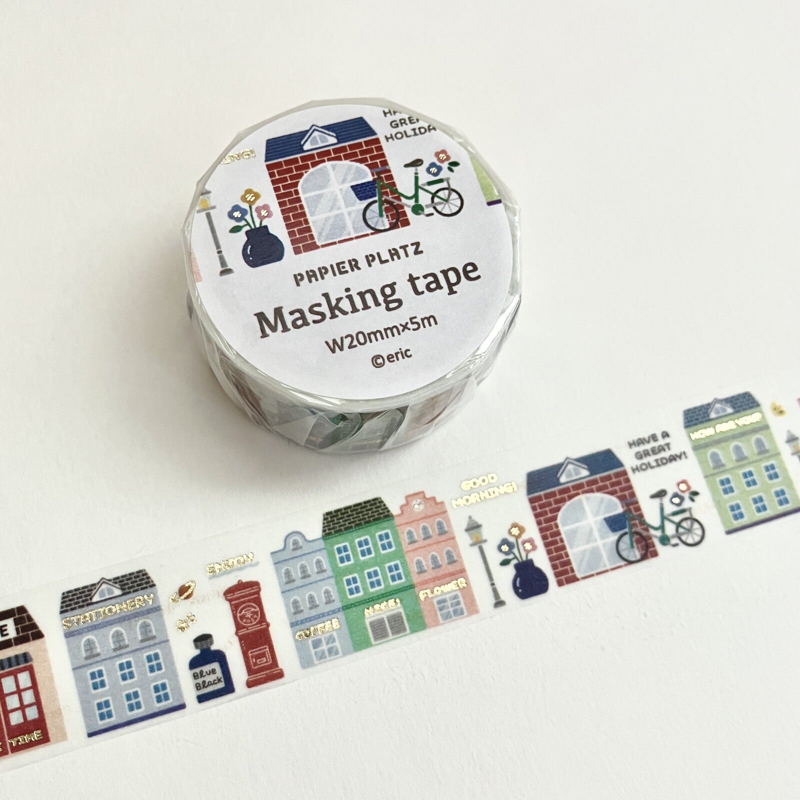 Papier Platz x Eric Small Things Washi Tape | Favorite Place - Simple Paper