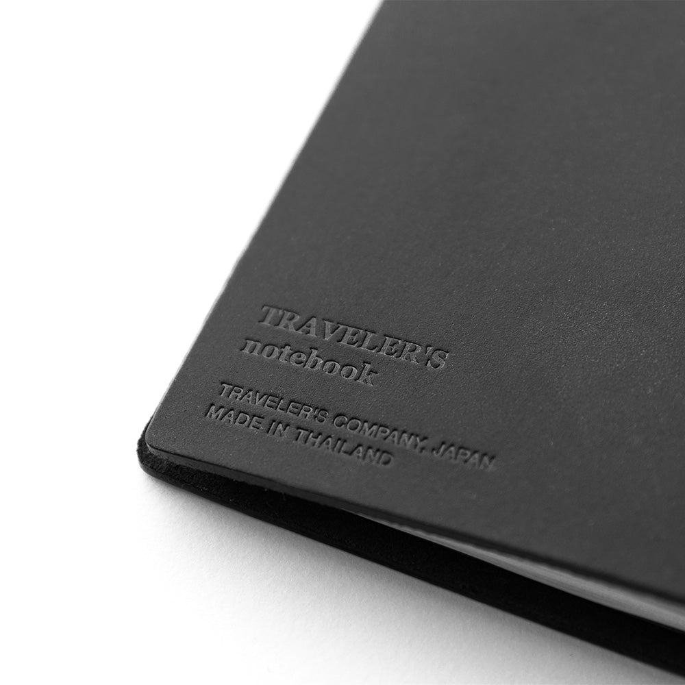Traveler's Notebook - Regular - Black - Simple Paper