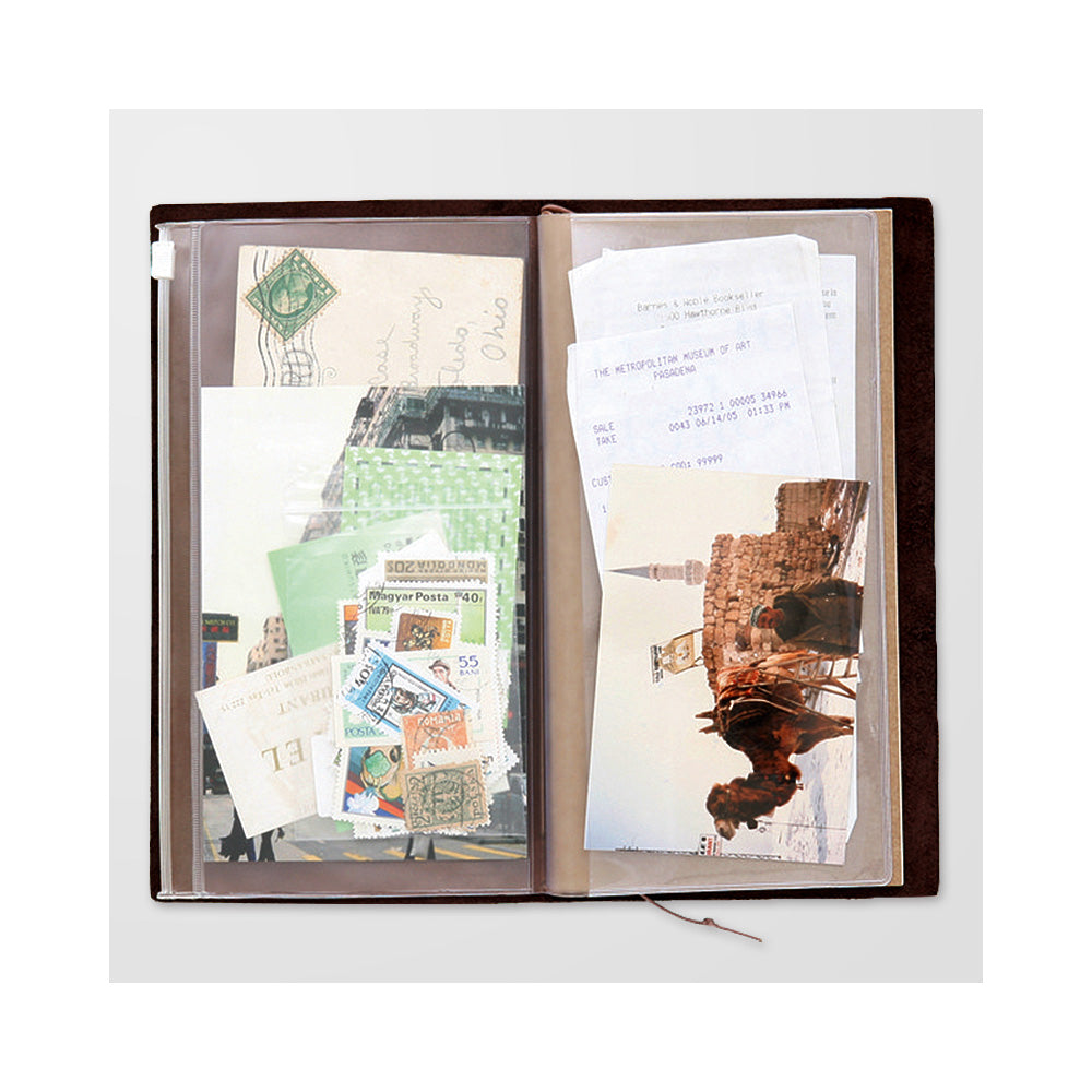 TN Regular Size Refill | Zipper Pocket | 008 - Simple Paper