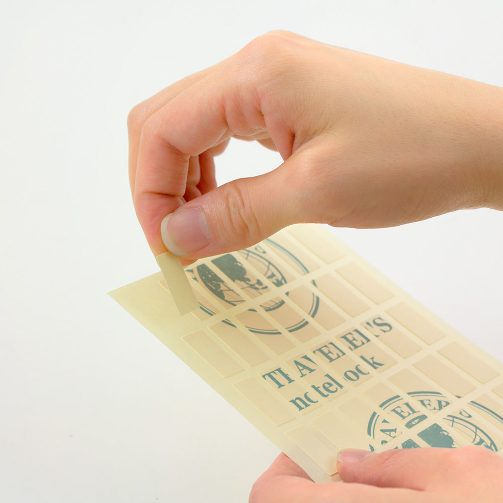 TN Regular Size Refill | Doubled Sided Sticker | 010 - Simple Paper