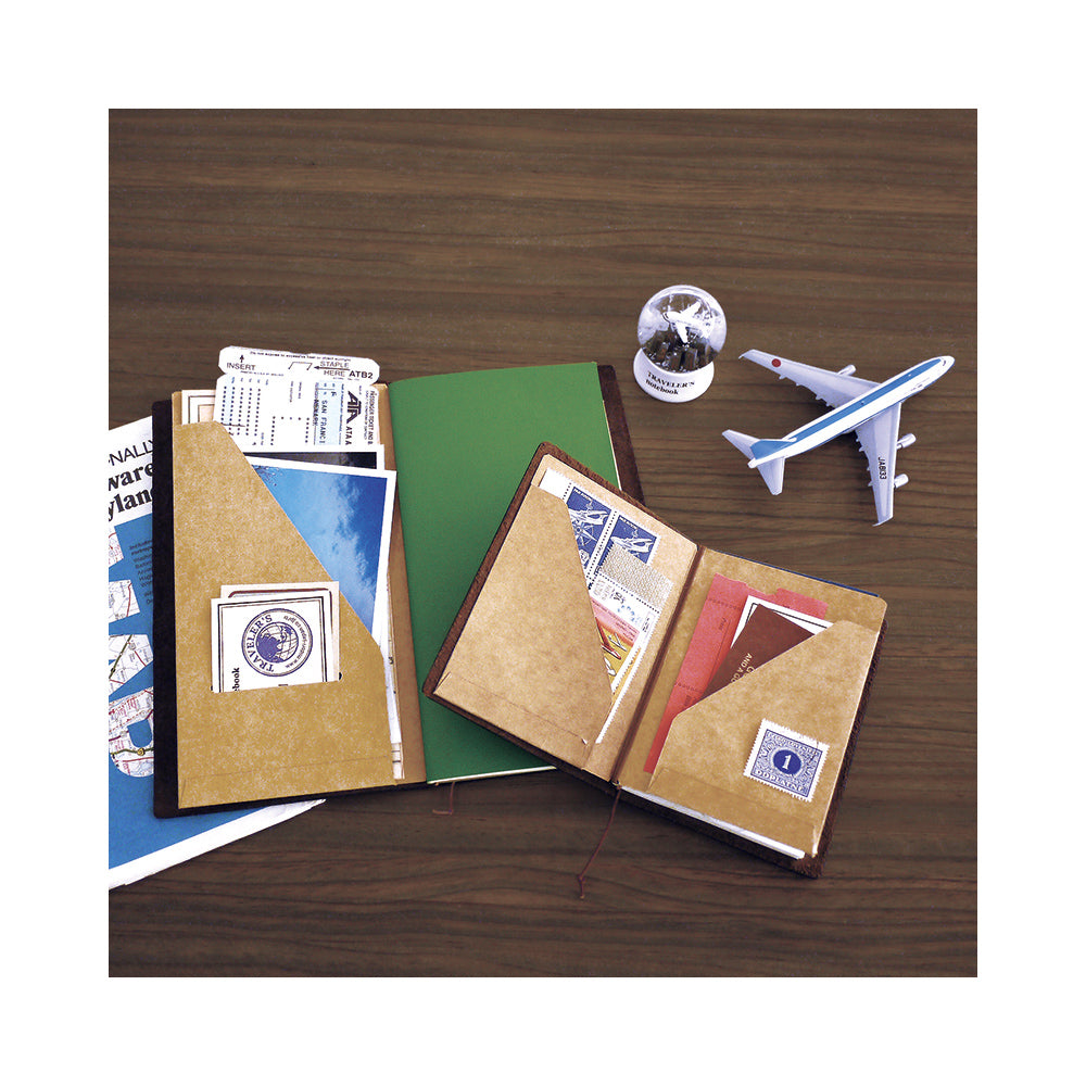 TN Passport Size Refill | Kraft Paper Folder | P10 - Simple Paper