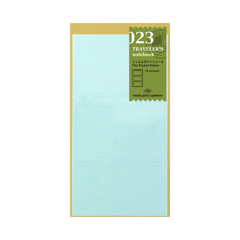 TN Regular Size Refill | Film Pocket Sticker | 023 - Simple Paper