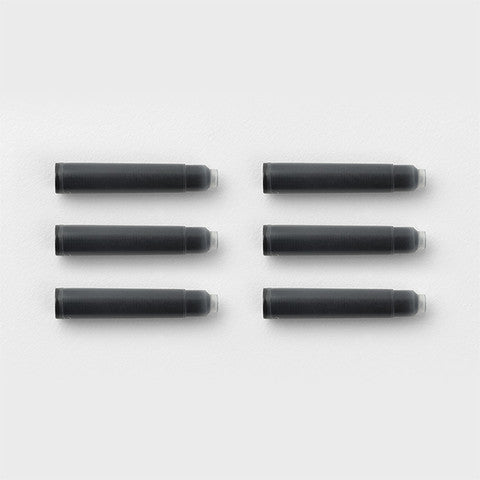 Traveler's Notebook Brass Fountain / Rollerball Pen Cartridge | Black - Simple Paper