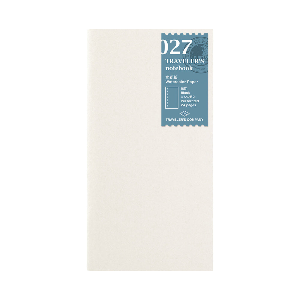 TN Regular Size Refill | Watercolor Paper | 027 - Simple Paper