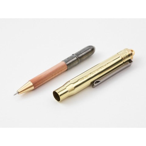 Traveler's Notebook Ballpoint Pen Solid Brass - Simple Paper