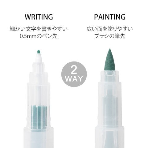 Midori Color Pens for Paintable Stamps | Positiveness - Simple Paper