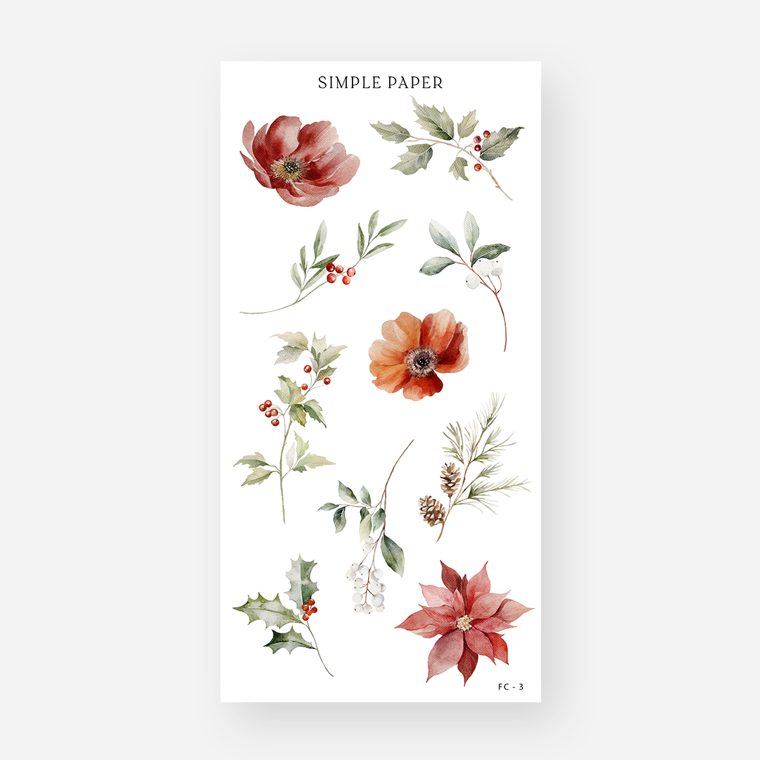 First Christmas - Sheet 3 - Simple Paper