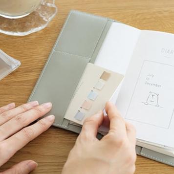 Kanmido Coco Fusen Card Sticky Notes Small | Nordic - Simple Paper