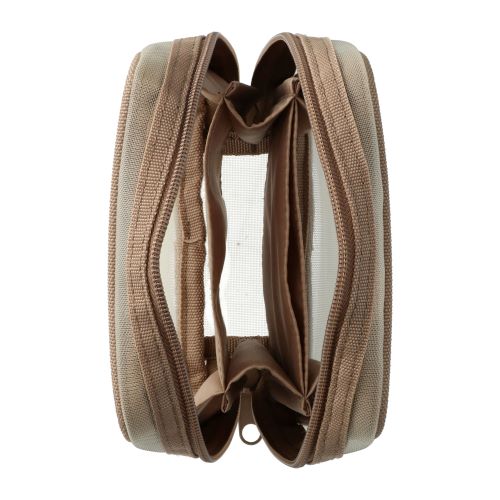 Mark's Inc Mesh Square Pouch | Beige - Simple Paper