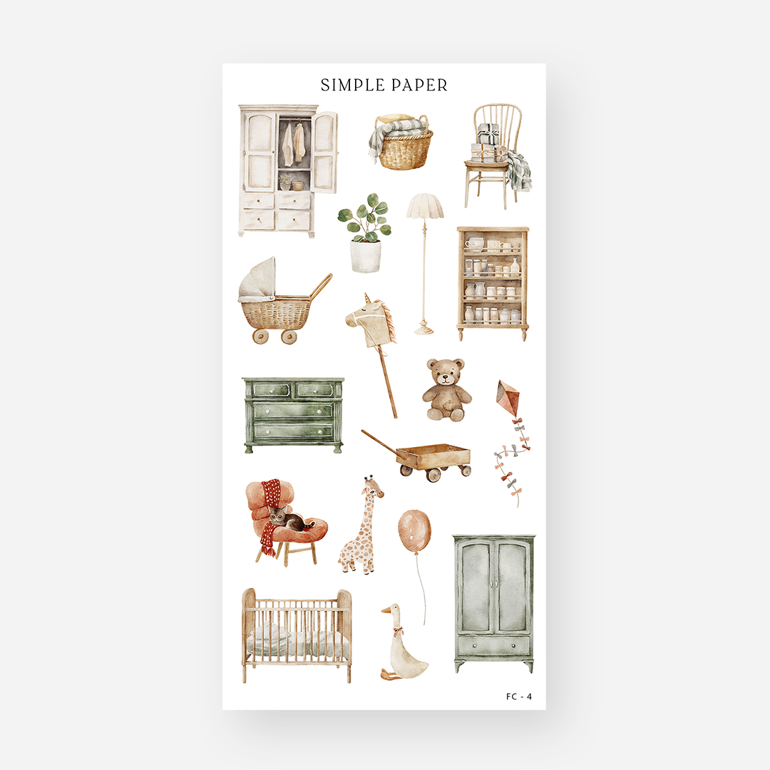 First Christmas - Sheet 4 - Simple Paper