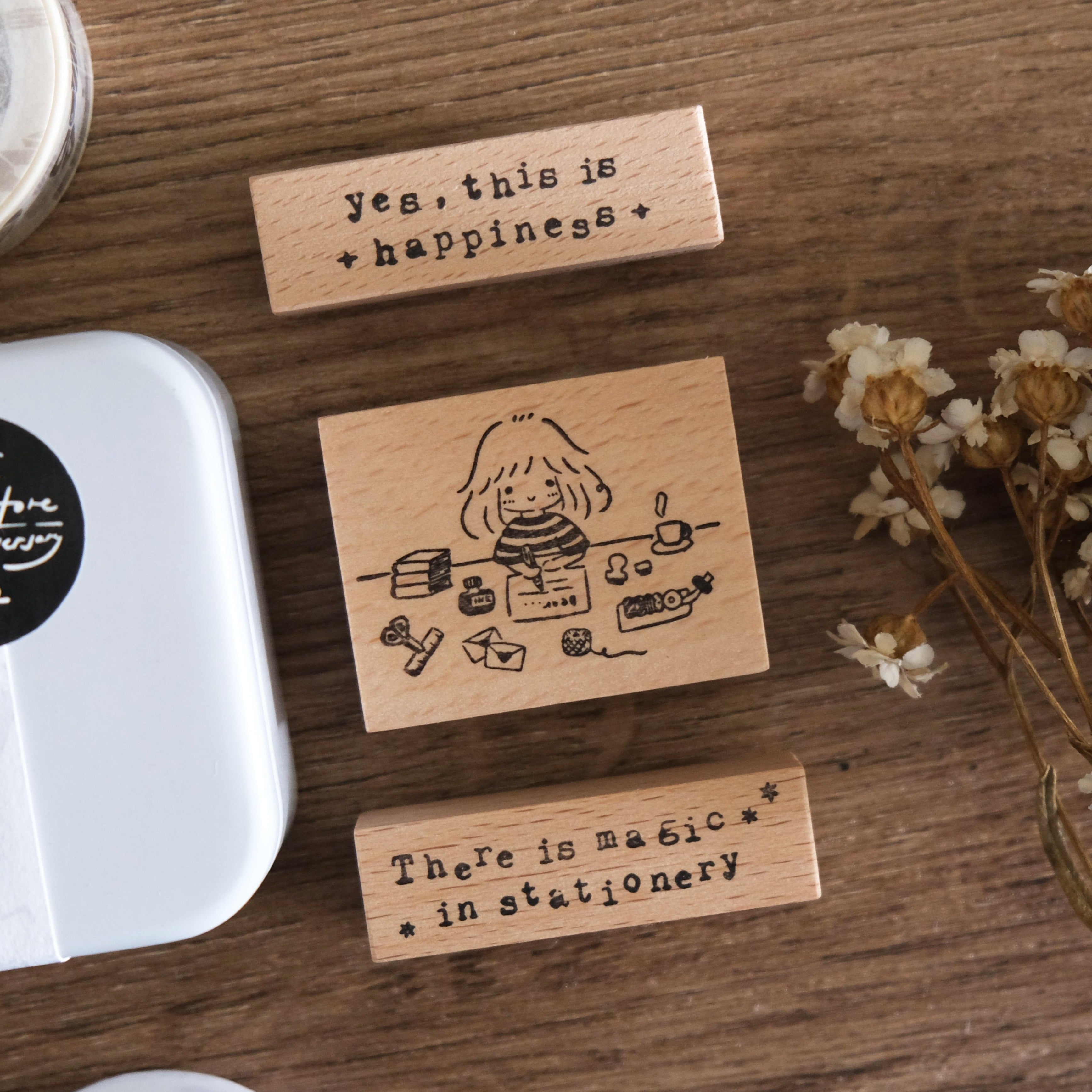 Eileen Tai Rubber Stamps | 4th Anniversary Collection - Simple Paper