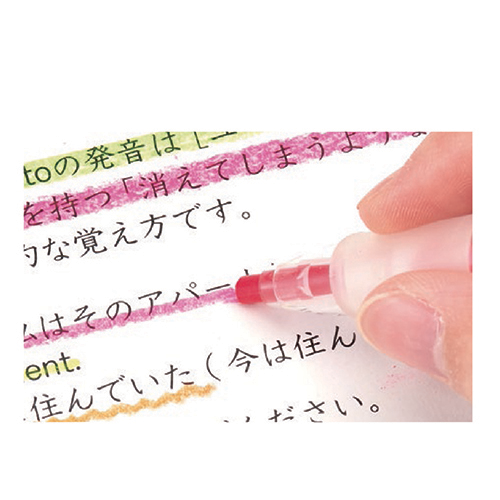 Kutsuwa Neonpitsu Knock Highlighter Pencil - Simple Paper