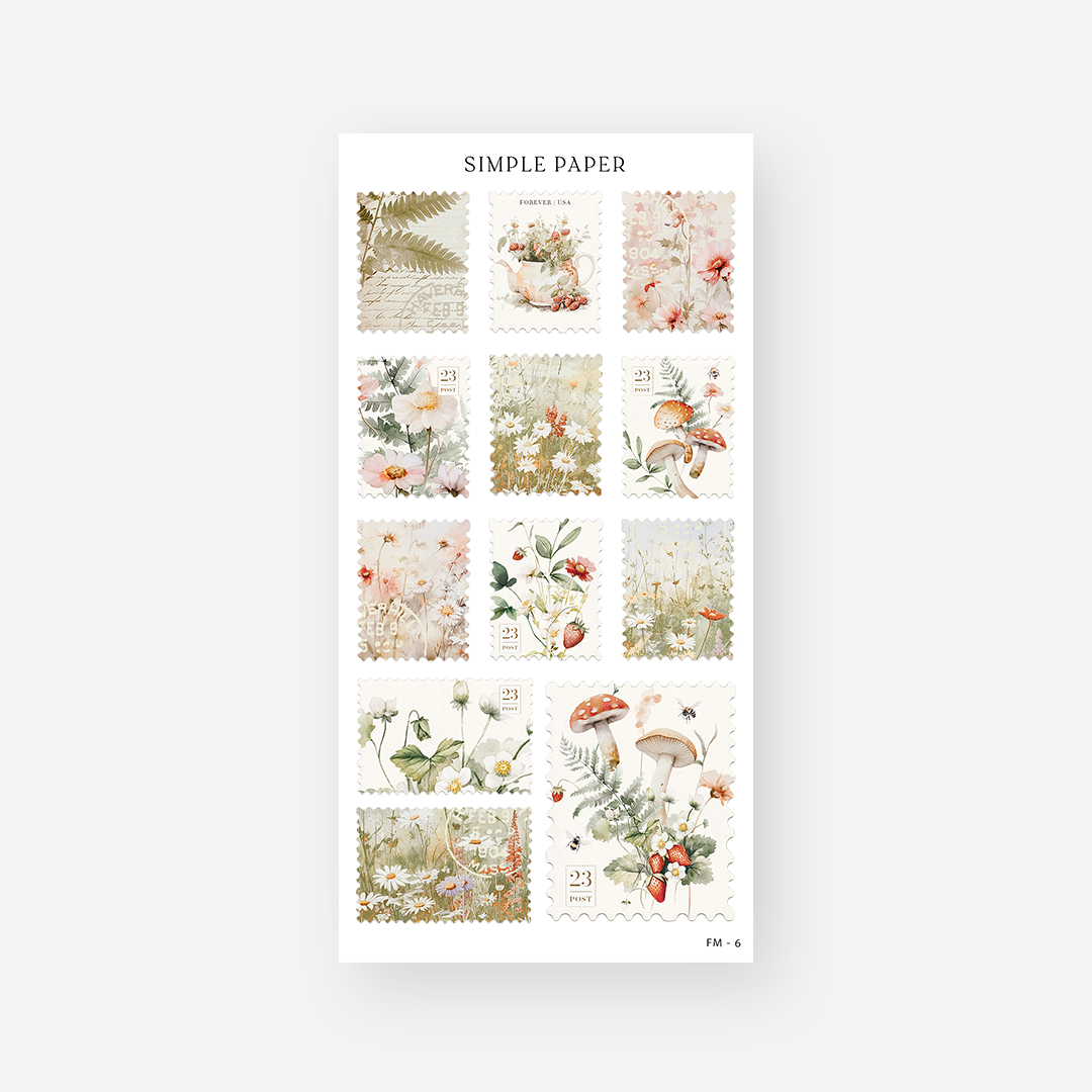 Forest Magic - Sheet 6 - Simple Paper