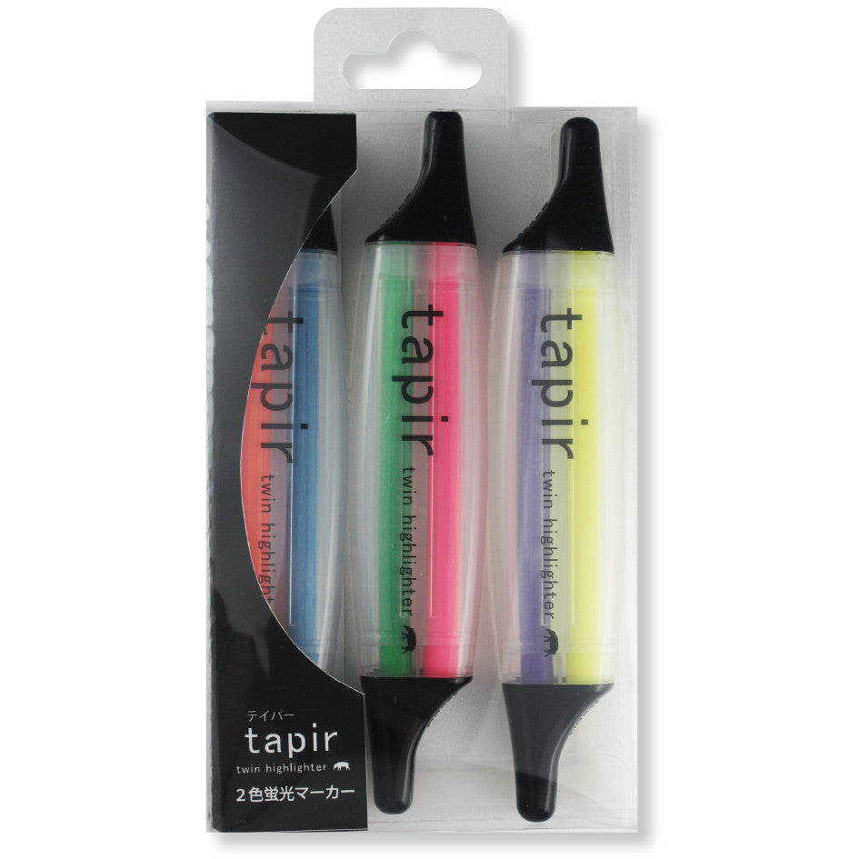 Kobaru Tapir Twin Highlighter Set - Simple Paper