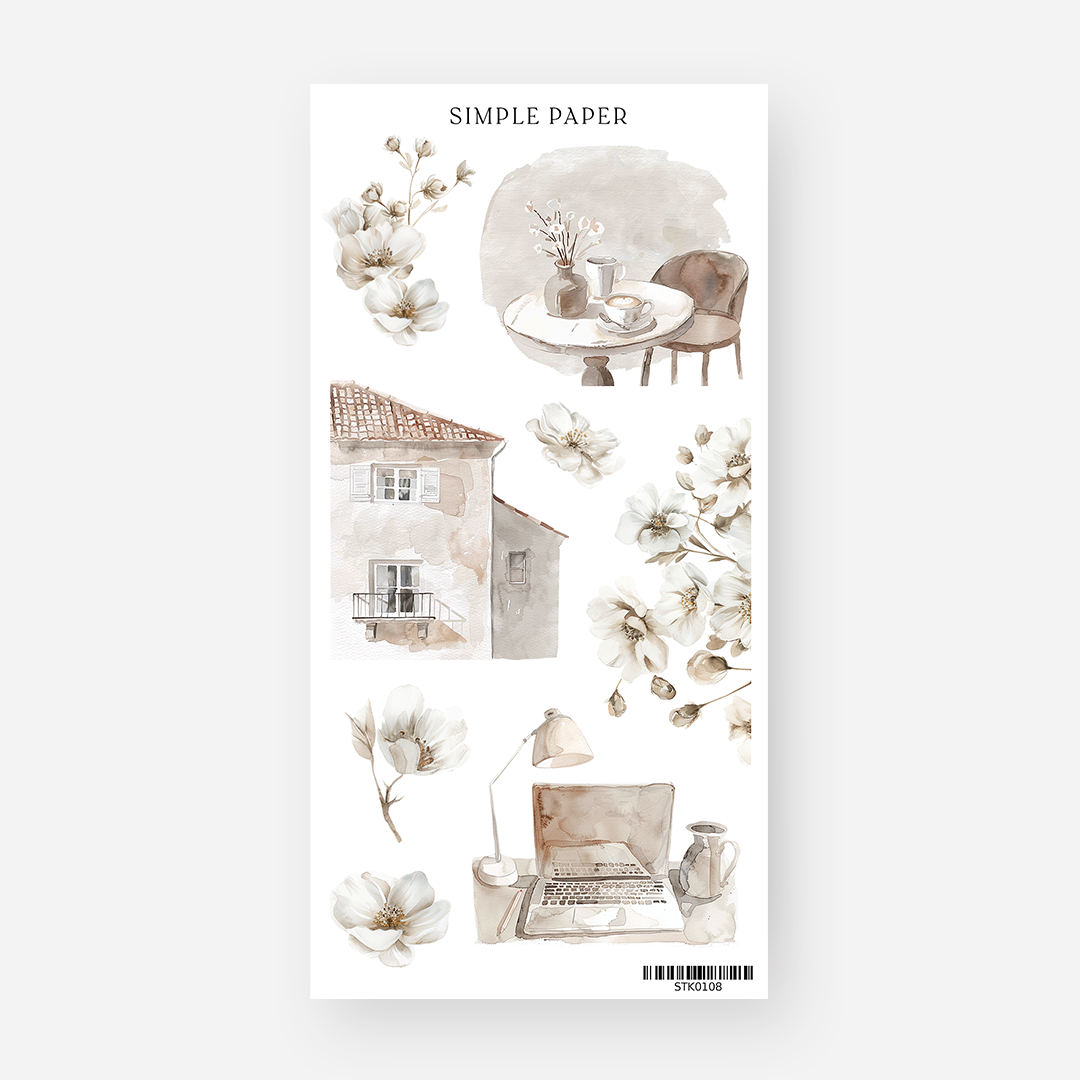 Aesthetic - Sheet 8 - Simple Paper