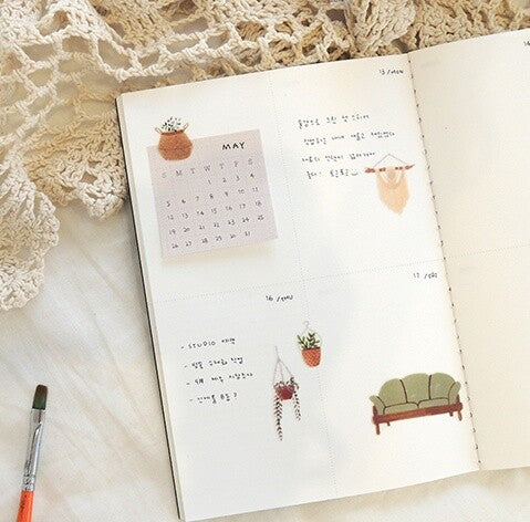 Suatelier Stickers | No. 1075 | Home Sweet Home - Simple Paper