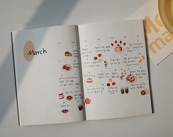 Suatelier Stickers | No. 1116 | Food Trip #4 - Simple Paper