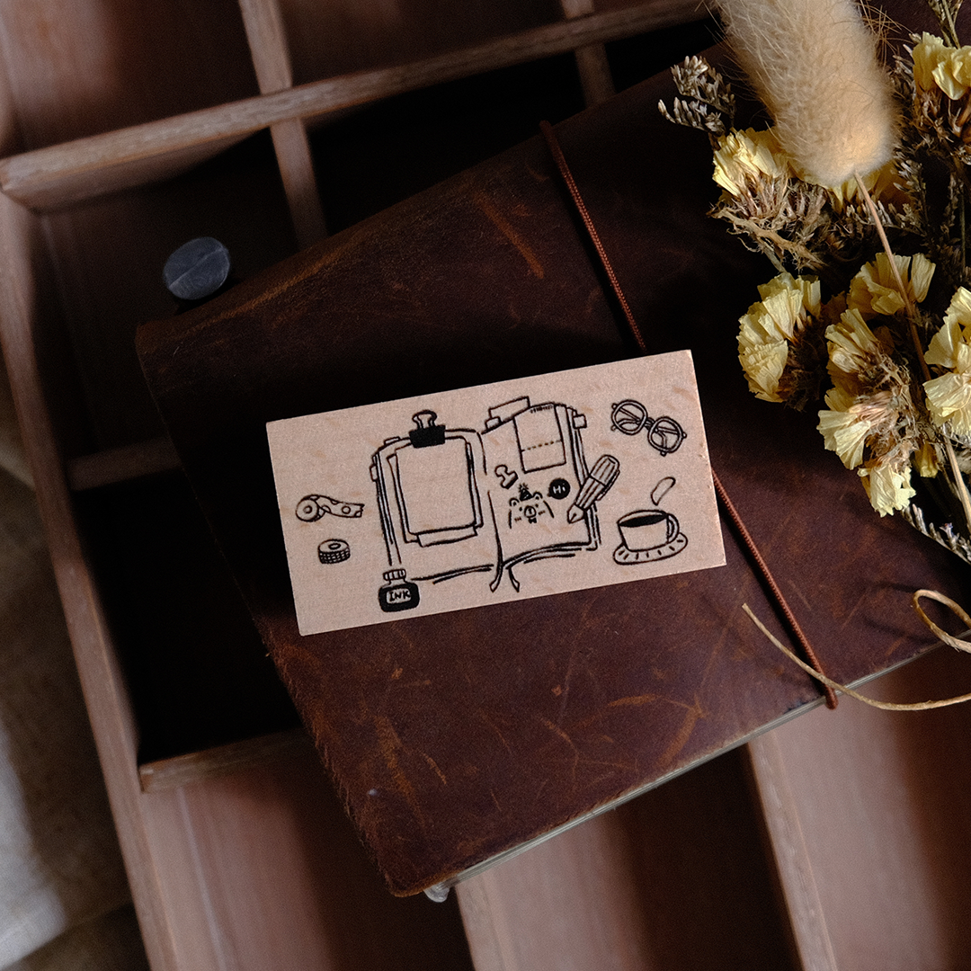 Eileen Tai Rubber Stamps | Travel Series - Simple Paper