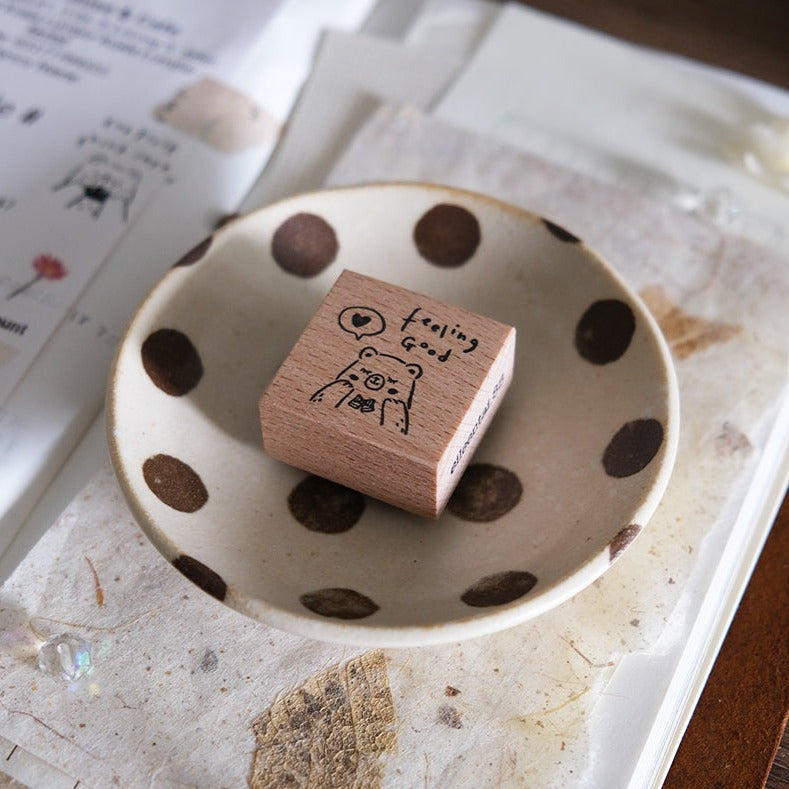 Eileen Tai Wooden Stamps | Beary Ordinary Days | Set B - Simple Paper
