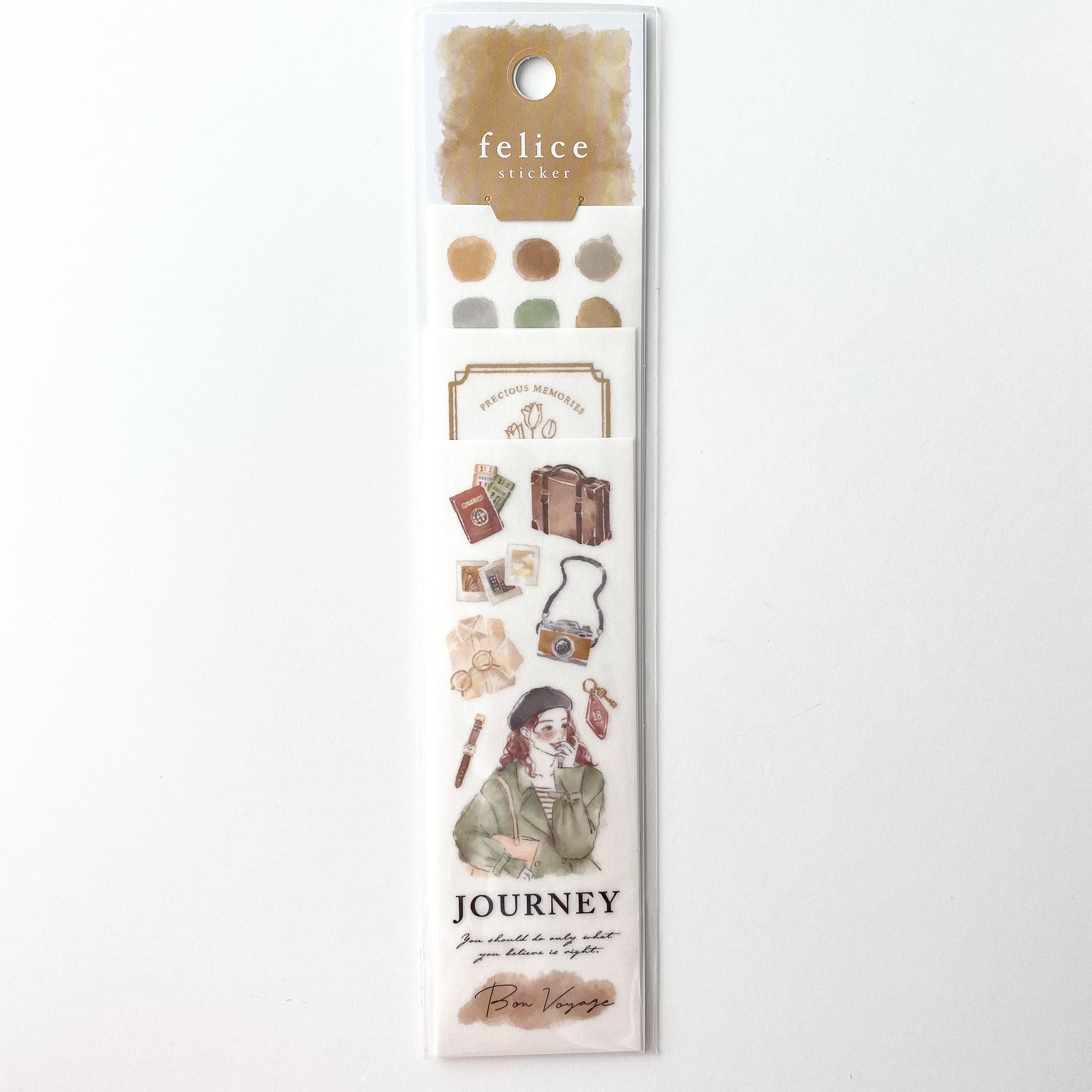 Mind Wave Felice Stickers - Simple Paper