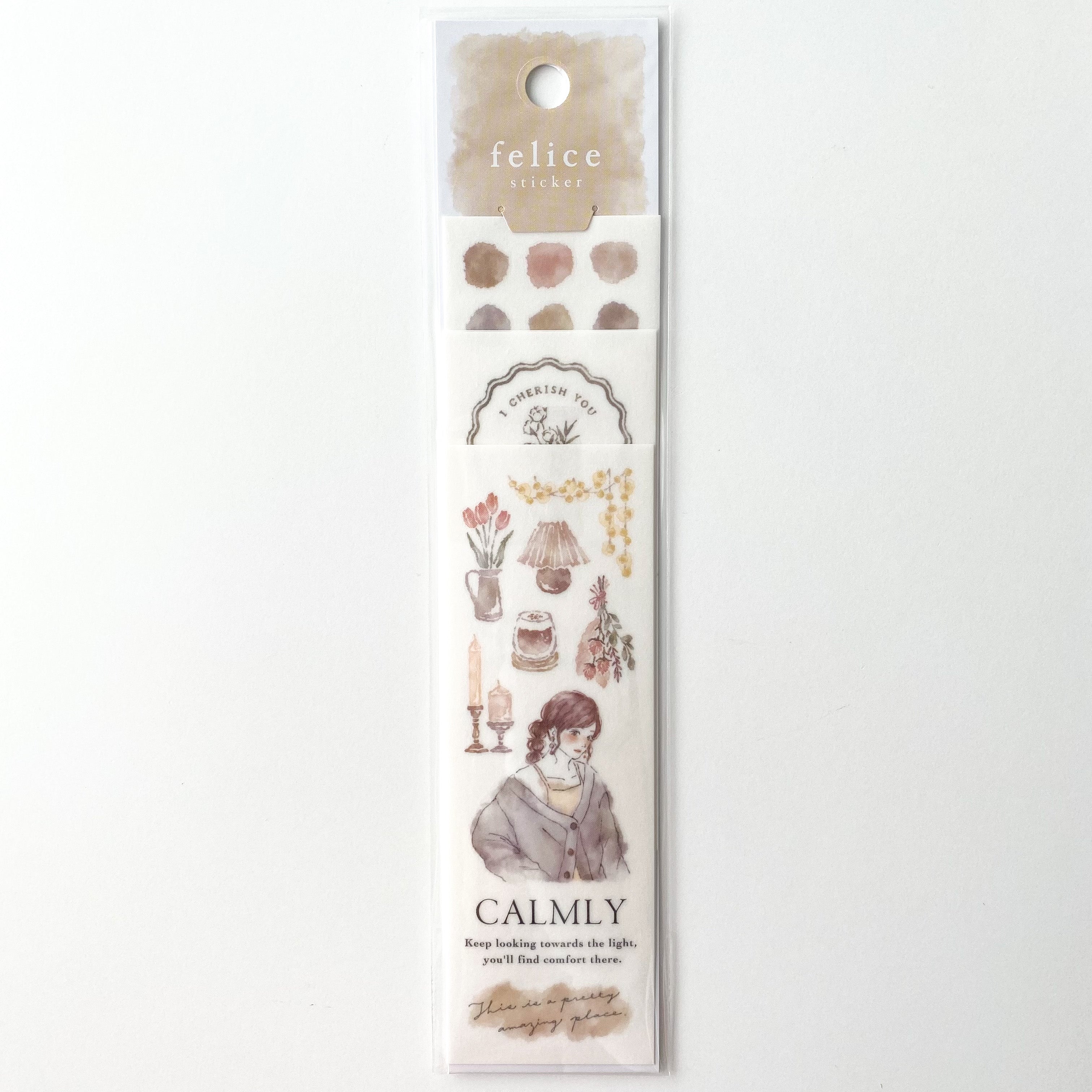 Mind Wave Felice Stickers - Simple Paper