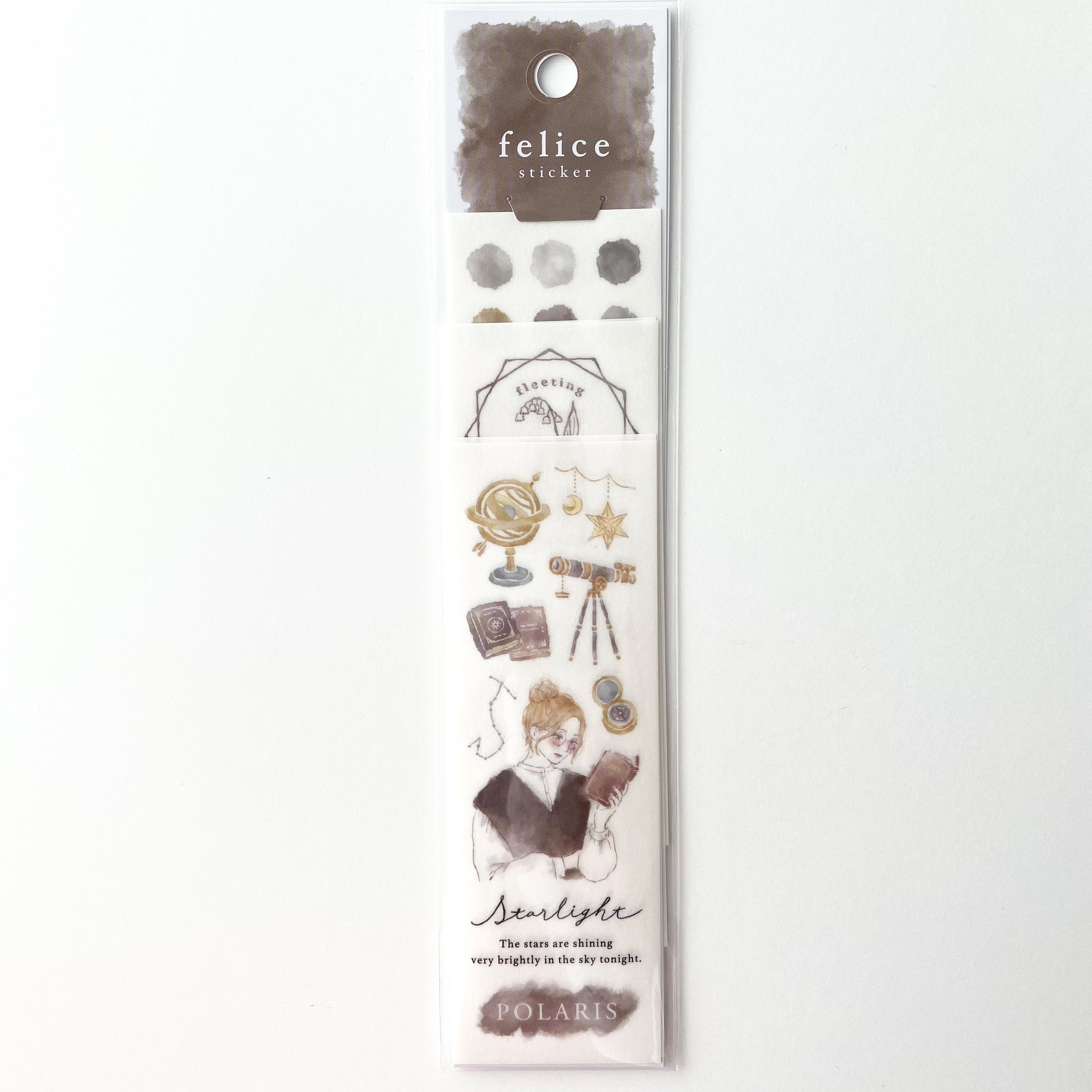 Mind Wave Felice Stickers - Simple Paper