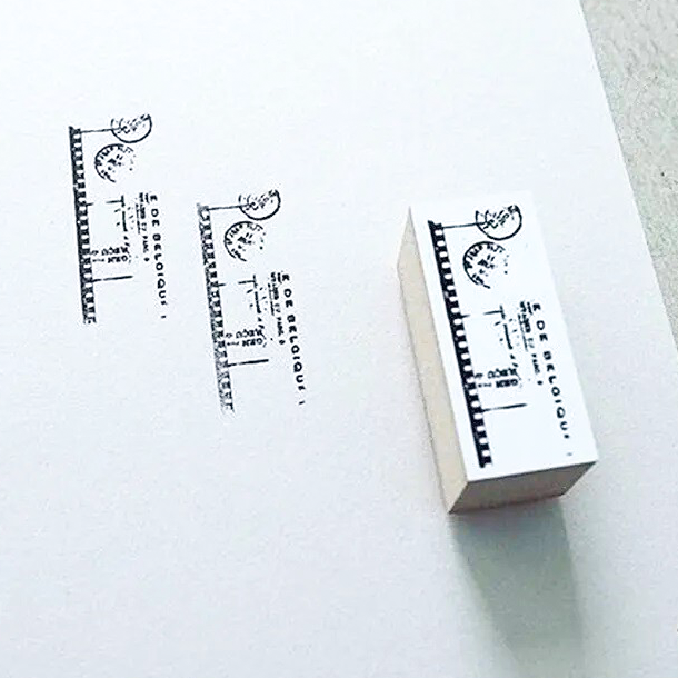 Yohaku Rubber Wood Stamp | S-008 - Simple Paper
