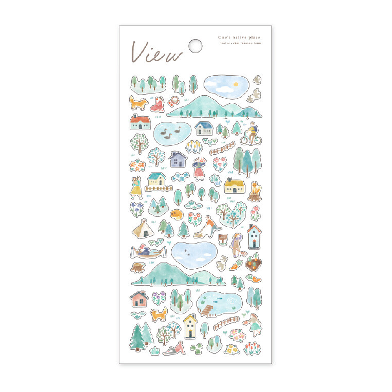 Mind Wave Transparent Stickers | View - Simple Paper