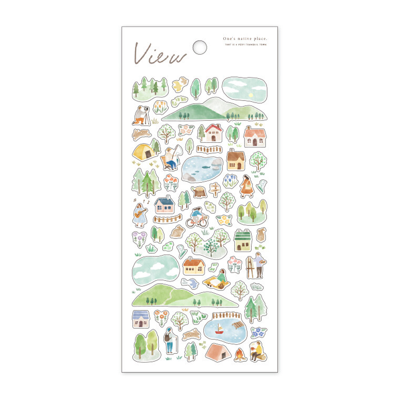 Mind Wave Transparent Stickers | View - Simple Paper