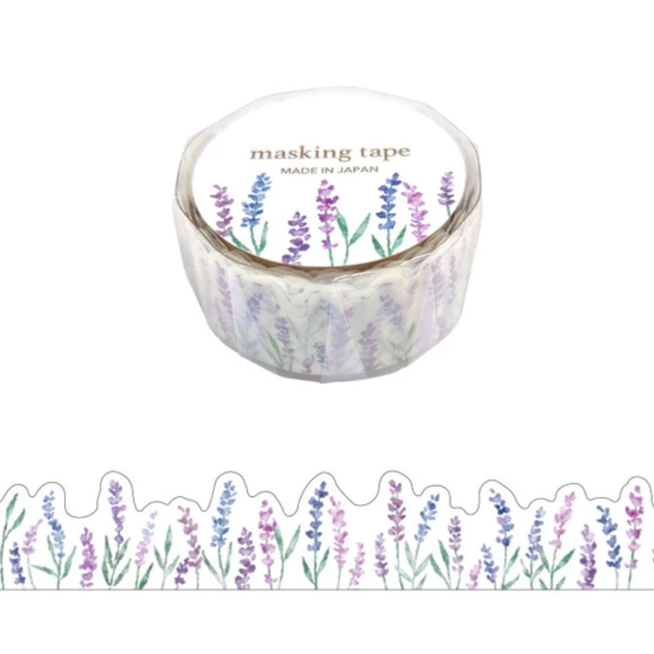 Mind Wave Diecut Washi Tape | Lavender - Simple Paper