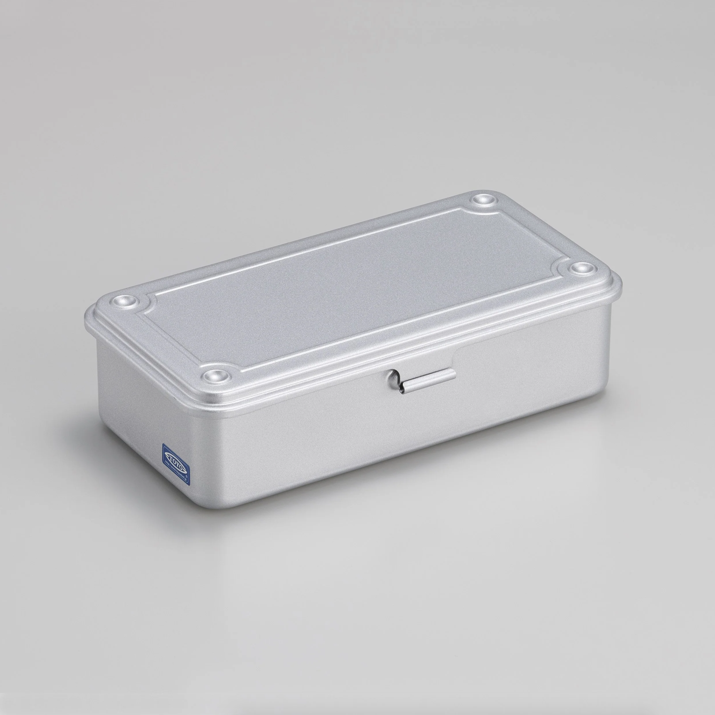 Toyo Steel Stackable Storage Box | T-190 | Silver - Simple Paper