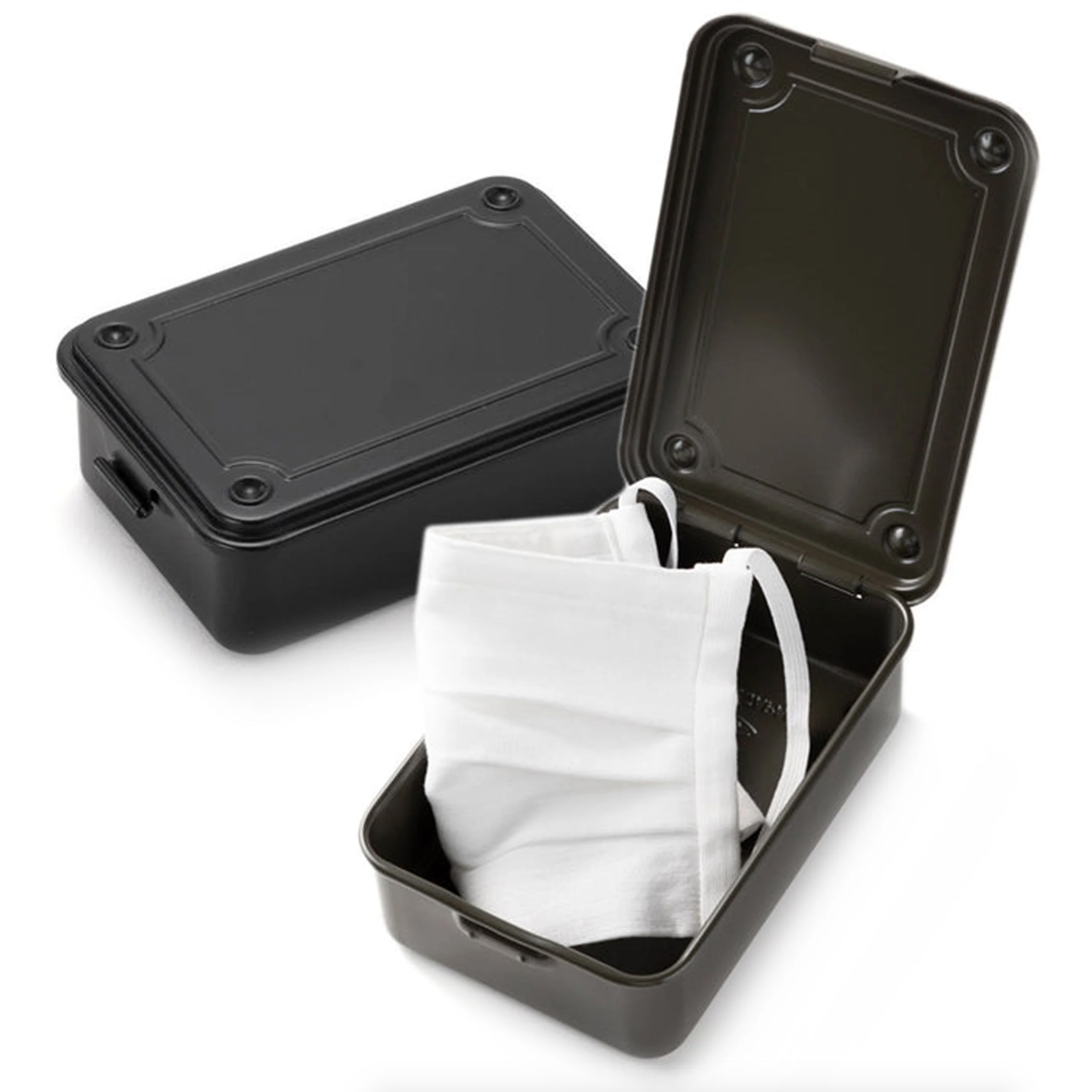 Toyo Steel Stackable Storage Box | T-150 | White - Simple Paper