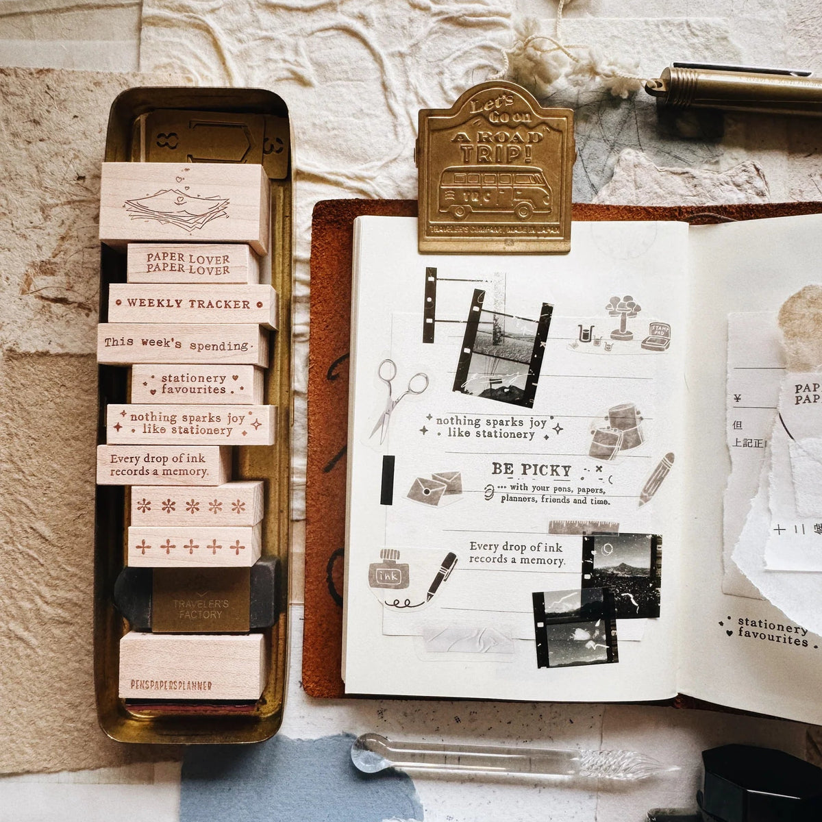 PensPapersPlanner Rubber Stamps | Series 8 | Stationery – Simple Paper