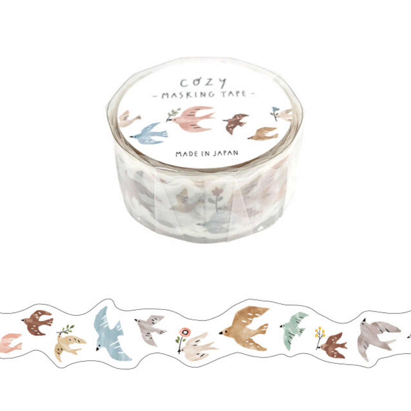 Mind Wave Diecut Washi Tape | Bird - Simple Paper