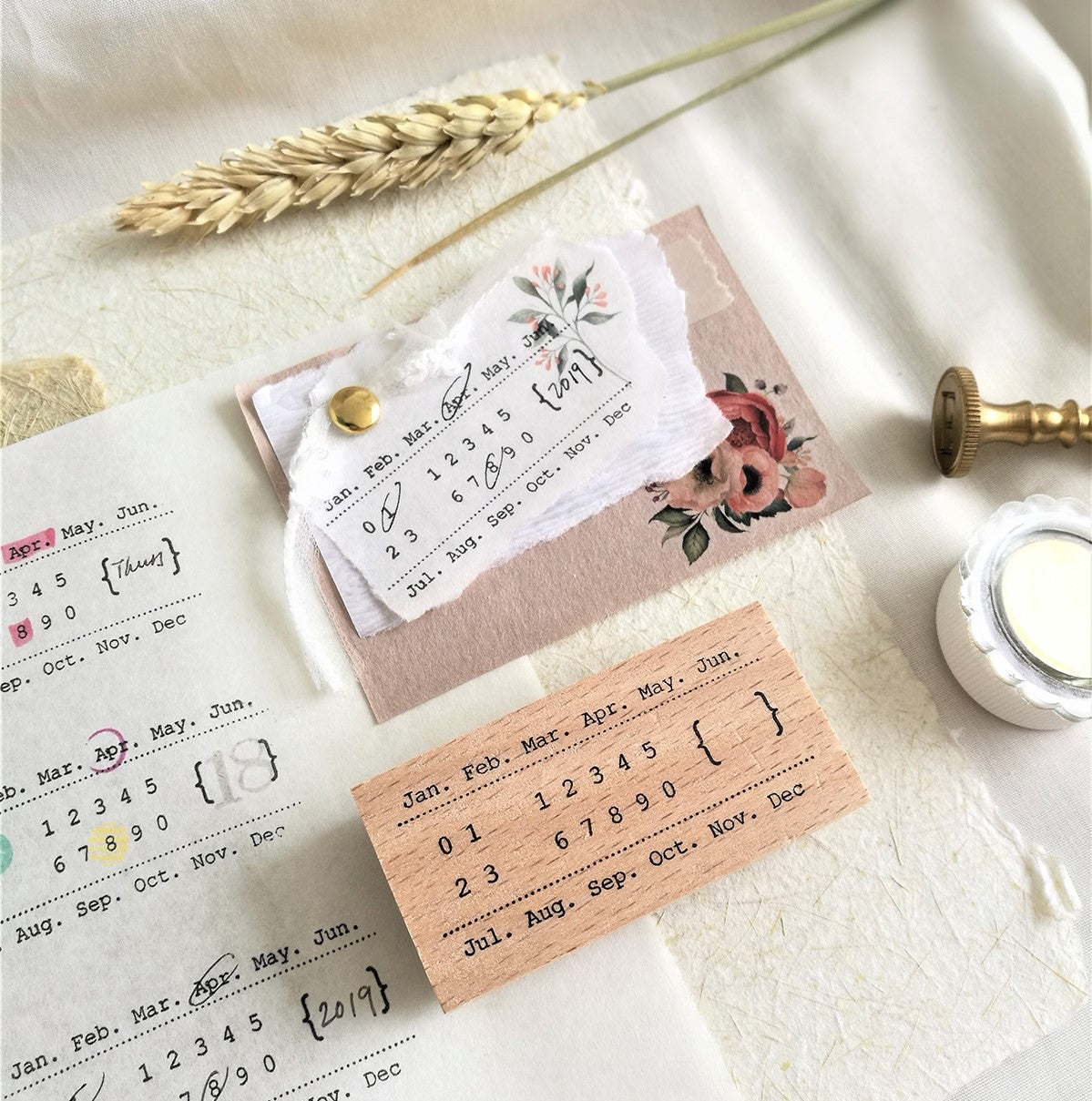 Eileen Tai Wooden Stamps | Minimalist Collection - Simple Paper