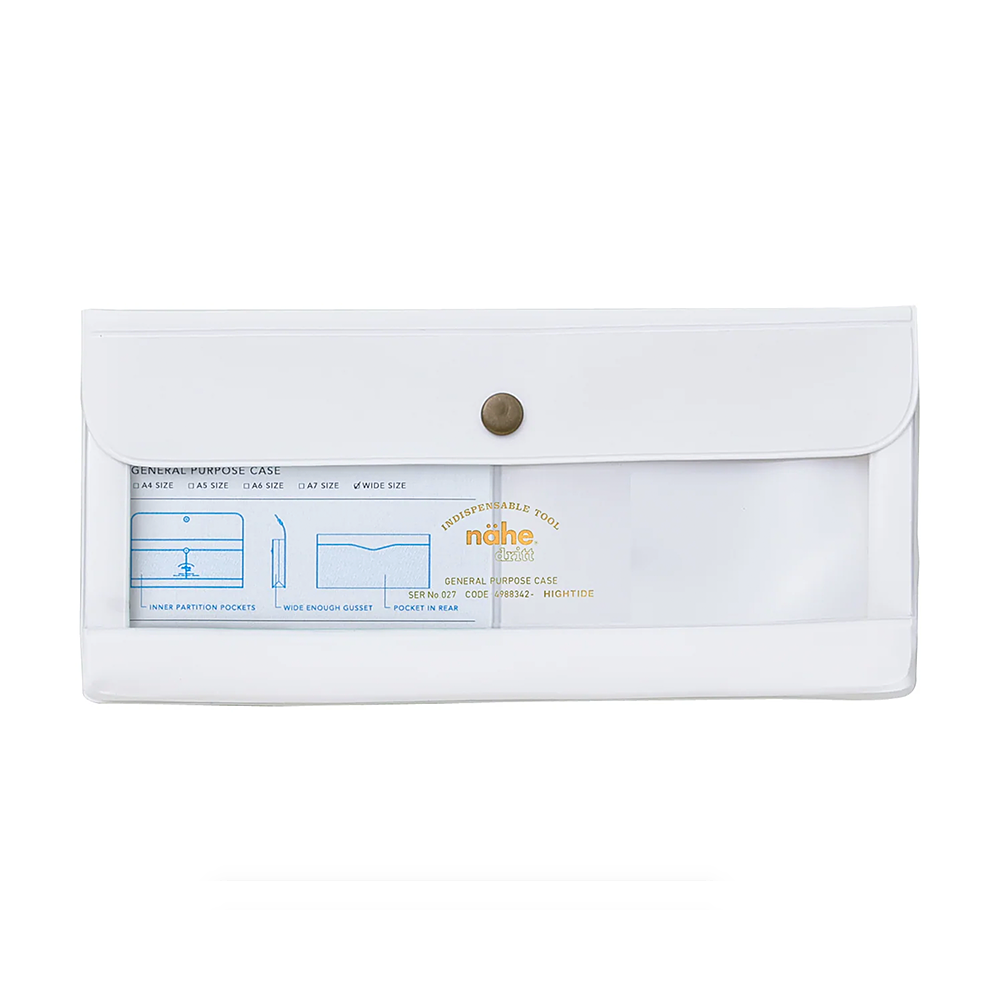 Hightide | Nahe General Purpose Case Wide | White - Simple Paper